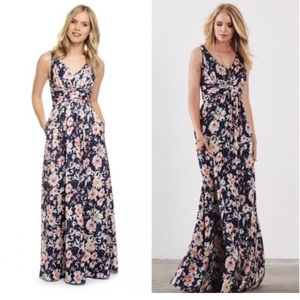 Dove and Dahlia floral dress